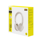 Casti wireless Baseus Bas BH1 NC (A0203702), Bluetooth 6.0, ANC, Hi-Res, 5-Microfon ENC, CloudComfort, Reglabil, alb