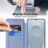 Husa pentru Samsung Galaxy S26 Plus, Techsuit SmartMag Book Case, bleu