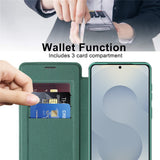 Husa pentru Samsung Galaxy S26 Plus, Techsuit SmartMag Book Case, albastru
