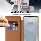 Husa pentru Samsung Galaxy S26 Plus, Techsuit SmartMag Book Case, albastru