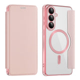 Husa pentru Samsung Galaxy S26 Plus, Techsuit SmartMag Book Case, albastru
