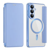 Husa pentru Samsung Galaxy S26, Techsuit SmartMag Book Case, bleu