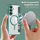 Husa pentru Samsung Galaxy S26, Techsuit SmartMag Book Case, albastru