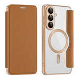 Husa pentru Samsung Galaxy S26, Techsuit SmartMag Book Case, albastru