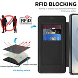 Husa pentru Samsung Galaxy S26, Techsuit SmartMag Book Case, albastru