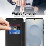 Husa pentru Samsung Galaxy S26, Techsuit SmartMag Book Case, albastru