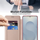 Husa pentru Samsung Galaxy S26, Techsuit SmartMag Book Case, albastru
