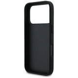 Husa pentru iPhone 17 Pro, Karl Lagerfeld Hardcase Rhinestone cu K&C Pin (KLHCP17L6PRKCLK), negru
