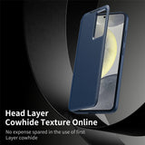 Husa pentru Samsung Galaxy S26 Ultra, Techsuit SmartView Series, albastru