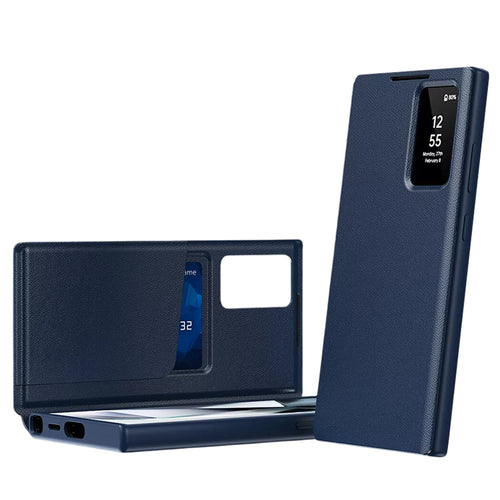 Husa pentru Samsung Galaxy S26 Ultra, Techsuit SmartView Series, albastru