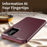 Husa pentru Samsung Galaxy S26 Ultra, Techsuit SmartView Series, albastru