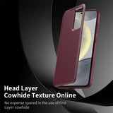 Husa pentru Samsung Galaxy S26 Plus, Techsuit SmartView Series, albastru