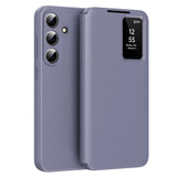Husa pentru Samsung Galaxy S26, Techsuit SmartView Series, albastru
