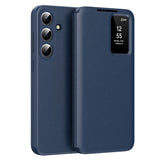 Husa pentru Samsung Galaxy S26, Techsuit SmartView Series, albastru
