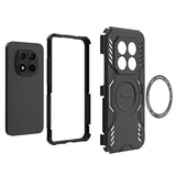 Husa pentru Xiaomi Redmi Note 15 Pro 4G, Techsuit ArmorMag Case, albastru