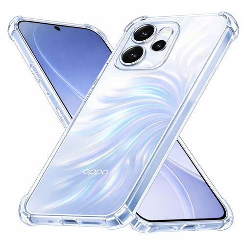 Husa pentru OPPO Reno15 Pro, Techsuit Shockproof Clear Silicone, transparenta