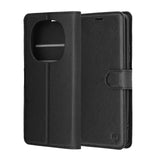 Husa pentru Xiaomi Redmi Note 15 4G, Techsuit Leather Folio, maro