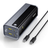 Baterie Externa Baseus Energeek GP12 (P10082109813-00), cu Type-C PD3.0 Cable, Display, 2xUSB-C, 2xUSB, 145W, 20800mAh