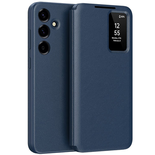 Husa pentru Samsung Galaxy A57 5G, Techsuit SmartView Series, albastru