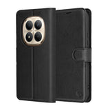 Husa pentru Xiaomi Redmi Note 15 Pro+ 5G, Techsuit Leather Folio, maro