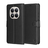 Husa pentru Xiaomi Redmi Note 15 Pro 5G, Techsuit Leather Folio, maro
