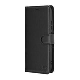Husa pentru Xiaomi POCO F8 Pro, Techsuit Leather Folio, negru