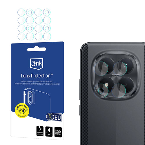 Folie de protectie pentru Xiaomi POCO M8 Pro 5G, 3mk Lens Protection (4 pack)