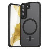 Husa pentru Samsung Galaxy S22 5G, Techsuit PureFrost MagSafe, negru frost