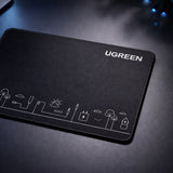 UGREEN Mouse Pad (CY016), pentru Gaming, Non-Slip Rubber Base, 260 x 200mm, Negru
