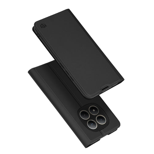 Husa pentru Xiaomi Redmi Note 15 Pro+ 5G, Techsuit Magskin Book, negru