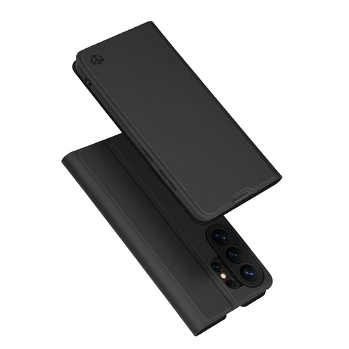Husa pentru Samsung Galaxy S26 Ultra, Techsuit Magskin Book, negru