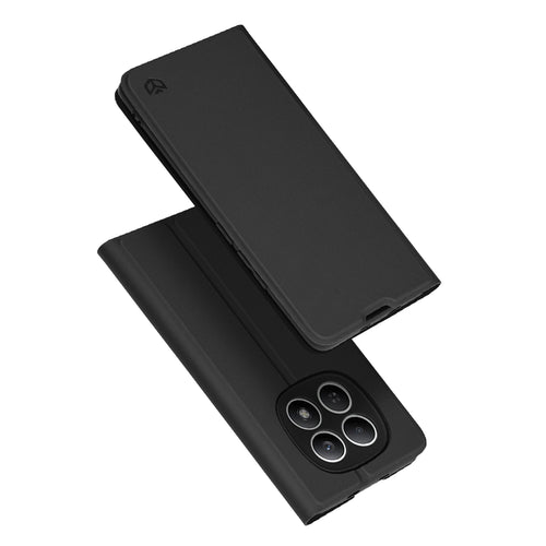 Husa pentru Xiaomi Redmi Note 15 4G, Techsuit Magskin Book, negru