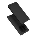 Husa pentru Xiaomi Redmi Note 15 4G, Techsuit Magskin Book, negru