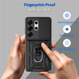 Husa pentru Samsung Galaxy S26 Plus, Techsuit CamShield Series, albastru