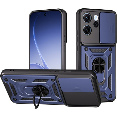 Husa pentru OPPO Reno15 F, Techsuit CamShield Series, albastru