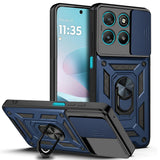 Husa pentru Motorola Moto G57 Power, Techsuit CamShield Series, albastru