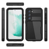 Husa pentru Samsung Galaxy S26 Plus, ShellBox Waterproof IP68 Case, negru