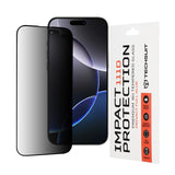Folie de protectie pentru iPhone 16 Pro Max, Techsuit 111D Privacy Full Glue