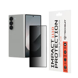 Folie de protectie pentru Samsung Galaxy Z Fold6, Techsuit 111D Privacy Full Glue [Outside Screen]
