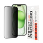 Folie de protectie pentru iPhone 15 Plus, Techsuit 111D Privacy Full Glue