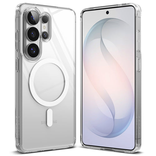 Husa pentru Samsung Galaxy S26 Ultra, Ringke Fusion MagSafe, transparenta