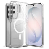 Husa pentru Samsung Galaxy S26 Ultra, Ringke Fusion MagSafe, transparenta
