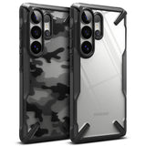Husa pentru Samsung Galaxy S26 Ultra, Ringke Fusion X, camuflaj