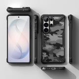Husa pentru Samsung Galaxy S26 Ultra, Ringke Fusion X, camuflaj