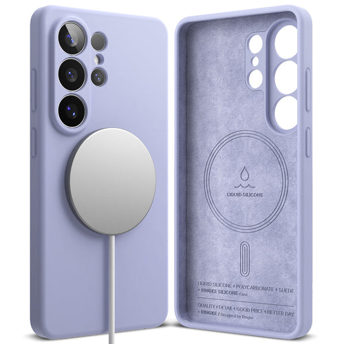 Husa pentru Samsung Galaxy S26 Ultra, Ringke Silicone MagSafe, mov