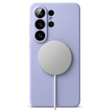Husa pentru Samsung Galaxy S26 Ultra, Ringke Silicone MagSafe, mov