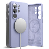 Husa pentru Samsung Galaxy S26 Ultra, Ringke Silicone MagSafe, mov