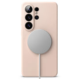 Husa pentru Samsung Galaxy S26 Ultra, Ringke Silicone MagSafe, roz