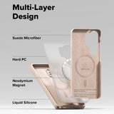 Husa pentru Samsung Galaxy S26 Ultra, Ringke Silicone MagSafe, roz