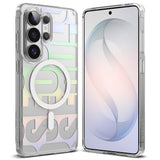 Husa pentru Samsung Galaxy S26 Ultra, Ringke Fusion MagSafe, transparenta